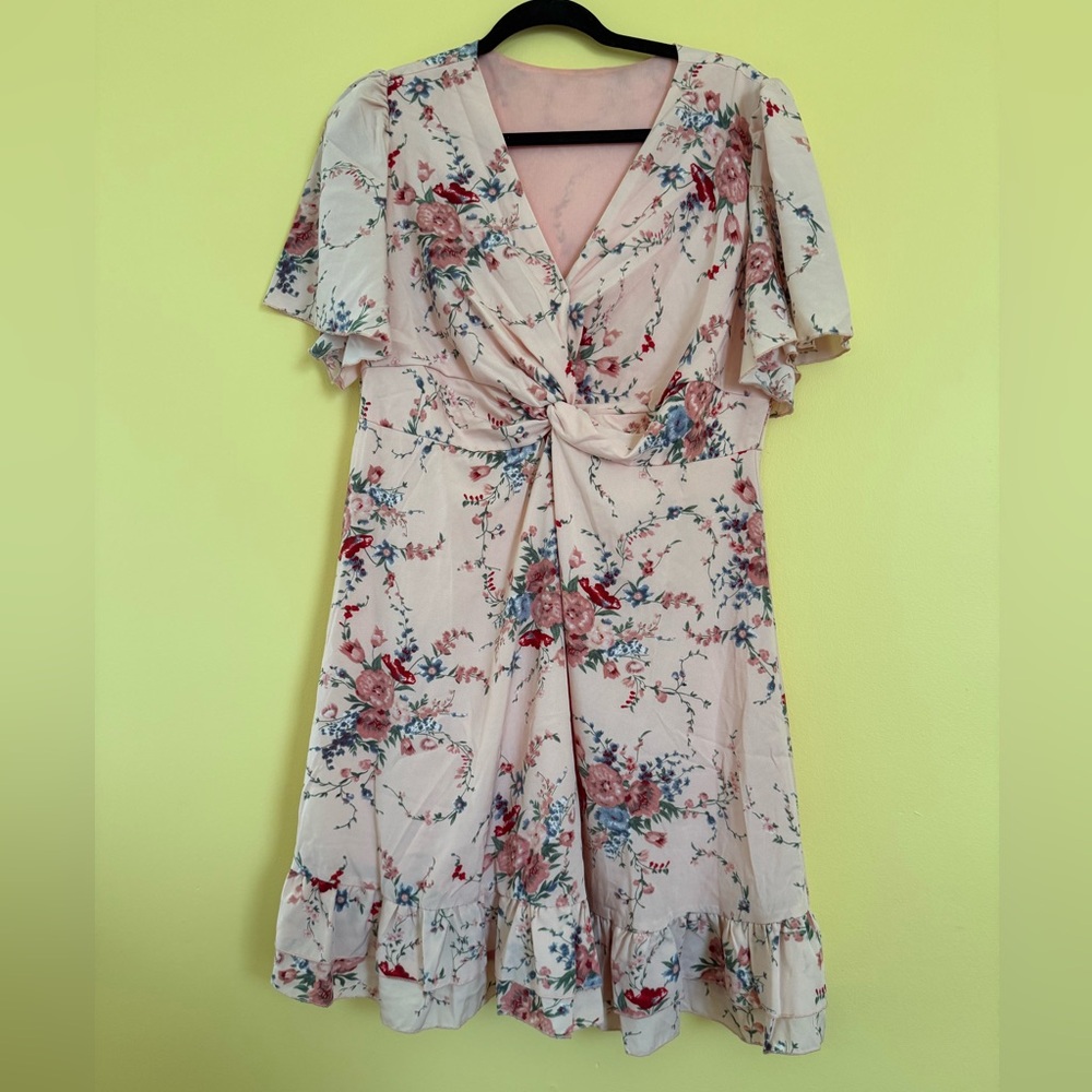 Floral Pink Dress